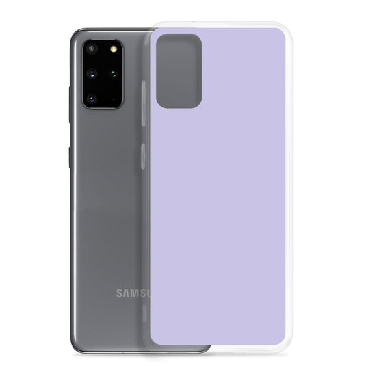Melrose Purple Samsung Clear Thin Case Plain Color CREATIVETECH