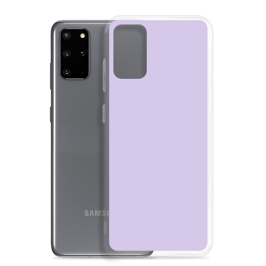 Fog Violet Samsung Clear Thin Case Plain Color CREATIVETECH