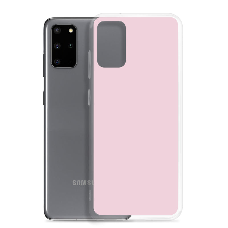 Load image into Gallery viewer, Lace Pink Samsung Clear Thin Case Plain Color CREATIVETECH