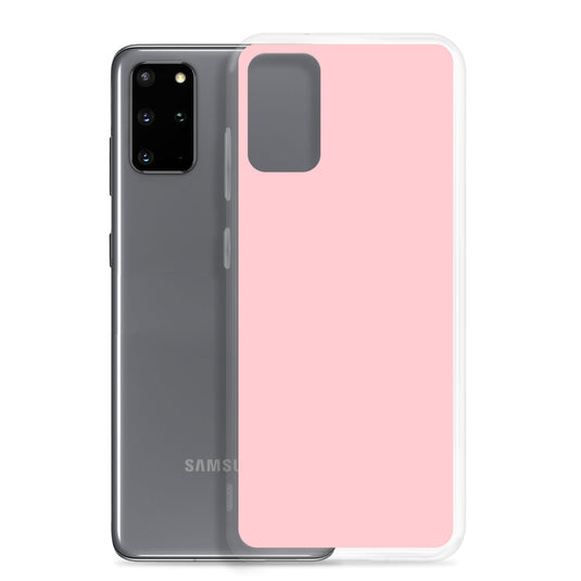 Pink Samsung Clear Thin Case Plain Color CREATIVETECH