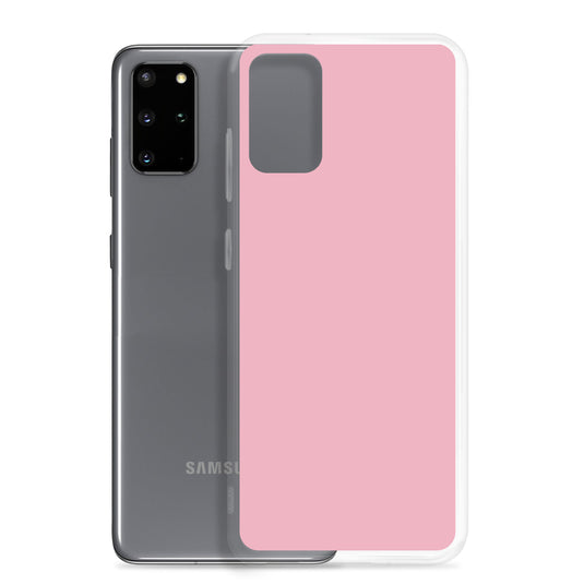 Cupid Pink Samsung Clear Thin Case Plain Color CREATIVETECH