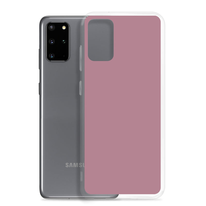 Load image into Gallery viewer, Tapestry Deep Ash Pink Samsung Clear Thin Case Plain Color CREATIVETECH