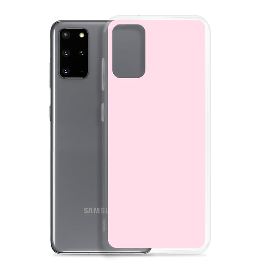 Piggy Pink Samsung Clear Thin Case Plain Color CREATIVETECH