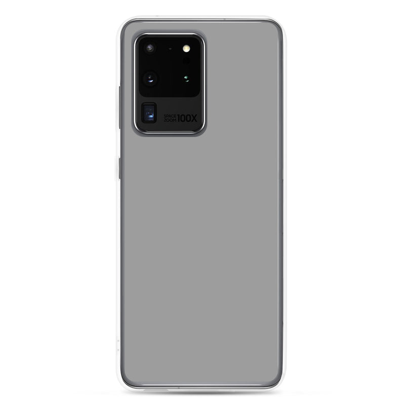 Load image into Gallery viewer, Nobel Grey Samsung Clear Thin Case Plain Color CREATIVETECH