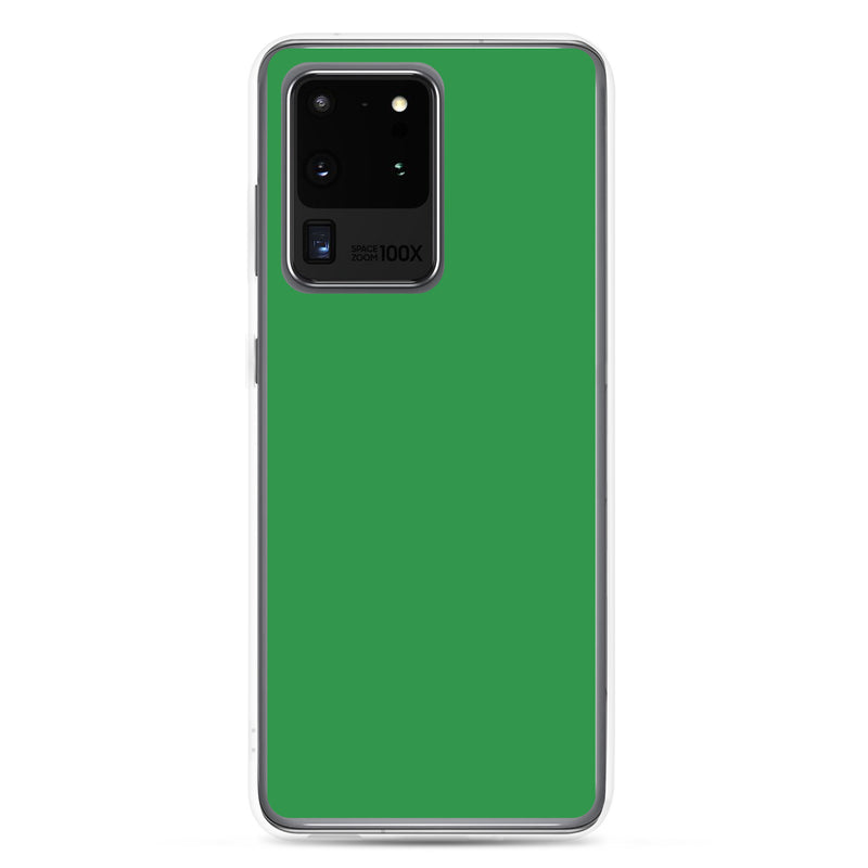 Load image into Gallery viewer, Sea Green Samsung Clear Thin Case Plain Color CREATIVETECH