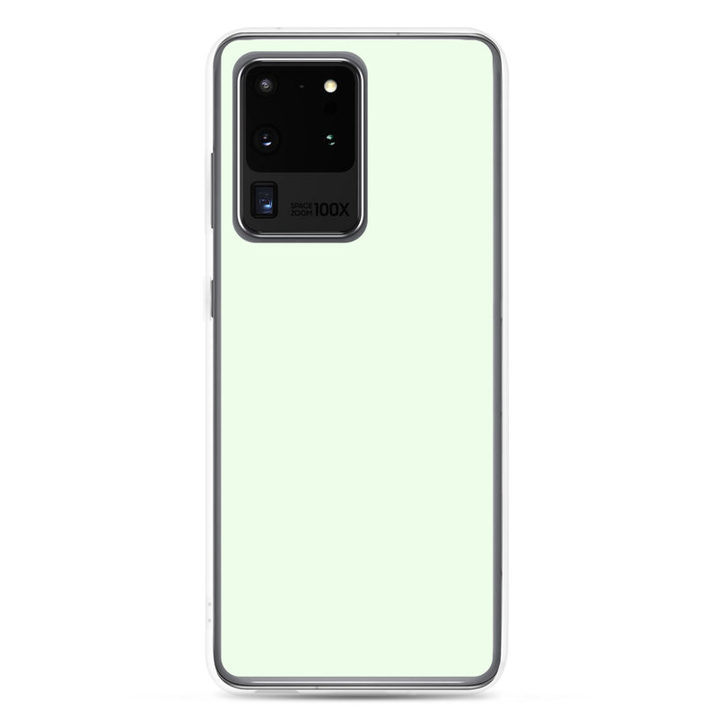 Load image into Gallery viewer, Honeydew Green Samsung Clear Thin Case Plain Color CREATIVETECH
