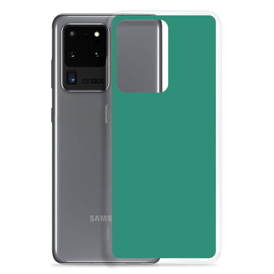 Elf Green Samsung Clear Thin Case Plain Color CREATIVETECH