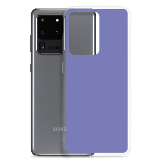 Chetwode Blue Purple Samsung Clear Thin Case Plain Color CREATIVETECH