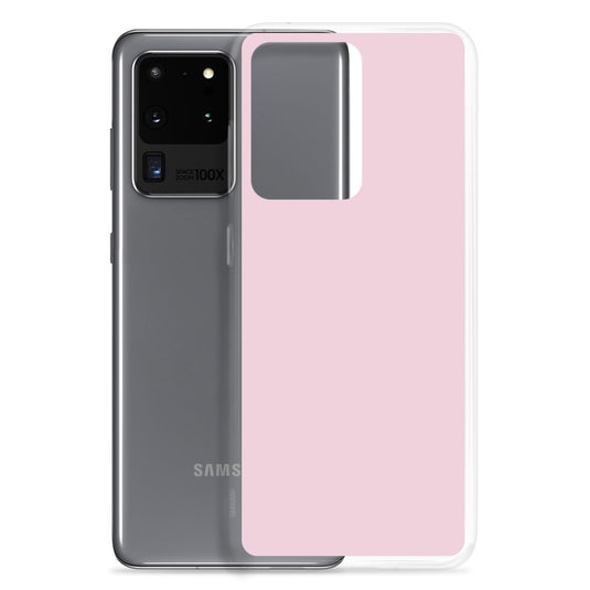 Lace Pink Samsung Clear Thin Case Plain Color CREATIVETECH