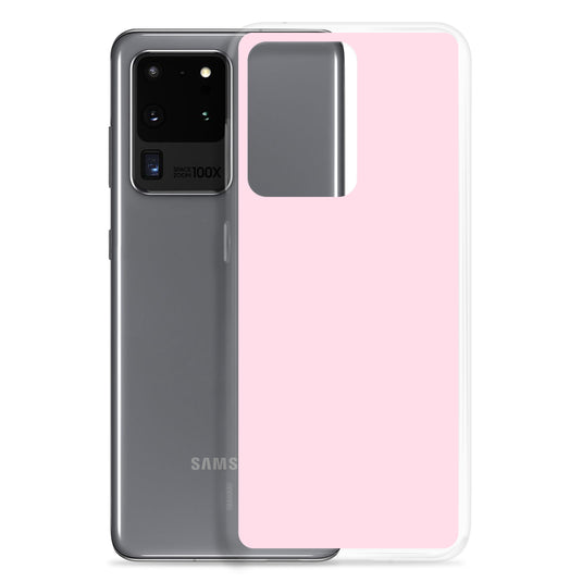 Piggy Pink Samsung Clear Thin Case Plain Color CREATIVETECH