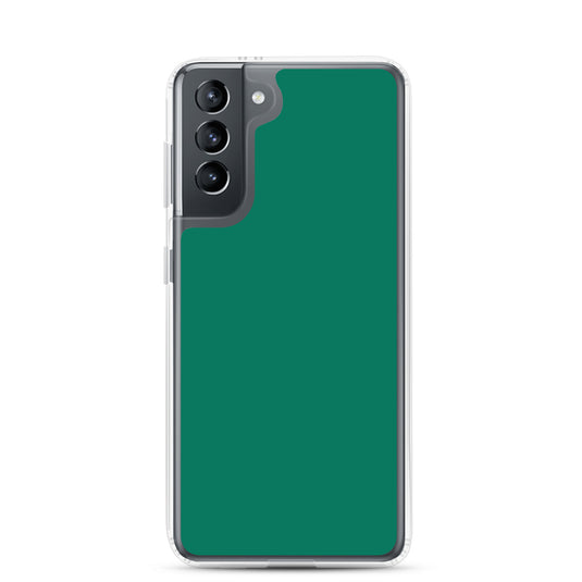 Tropical rain Forest Green Samsung Clear Thin Case Plain Color CREATIVETECH