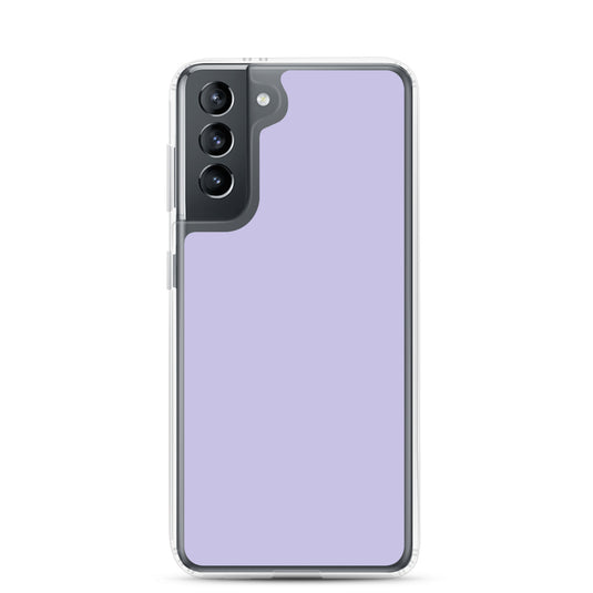Melrose Purple Samsung Clear Thin Case Plain Color CREATIVETECH