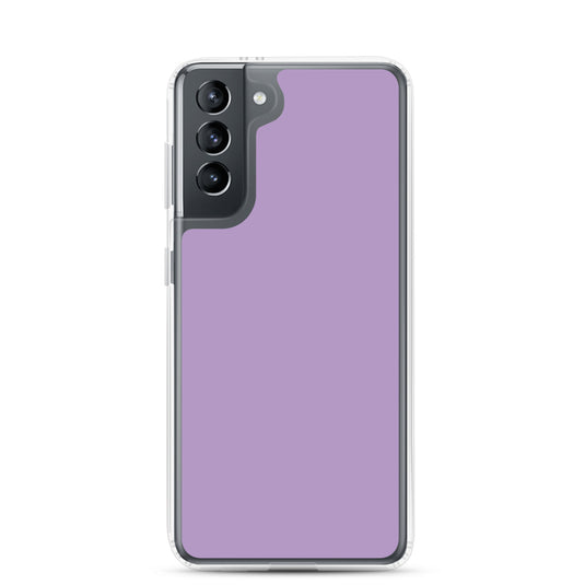 East Side Violet Blue Samsung Clear Thin Case Plain Color CREATIVETECH