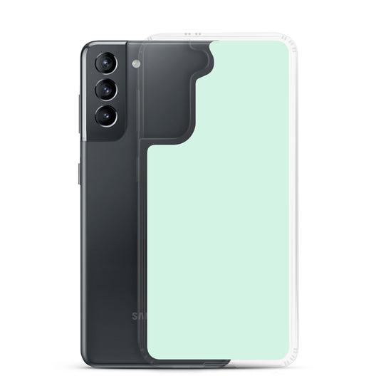 Humming Bird Green Samsung Clear Thin Case Plain Color CREATIVETECH