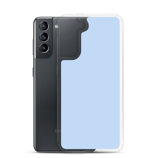 Hawkes Blue Samsung Clear Thin Case Plain Color CREATIVETECH