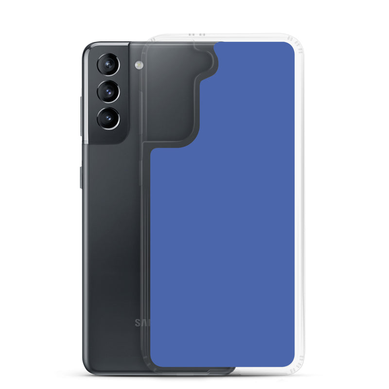 Load image into Gallery viewer, Mariner Blue Samsung Clear Thin Case Plain Color CREATIVETECH