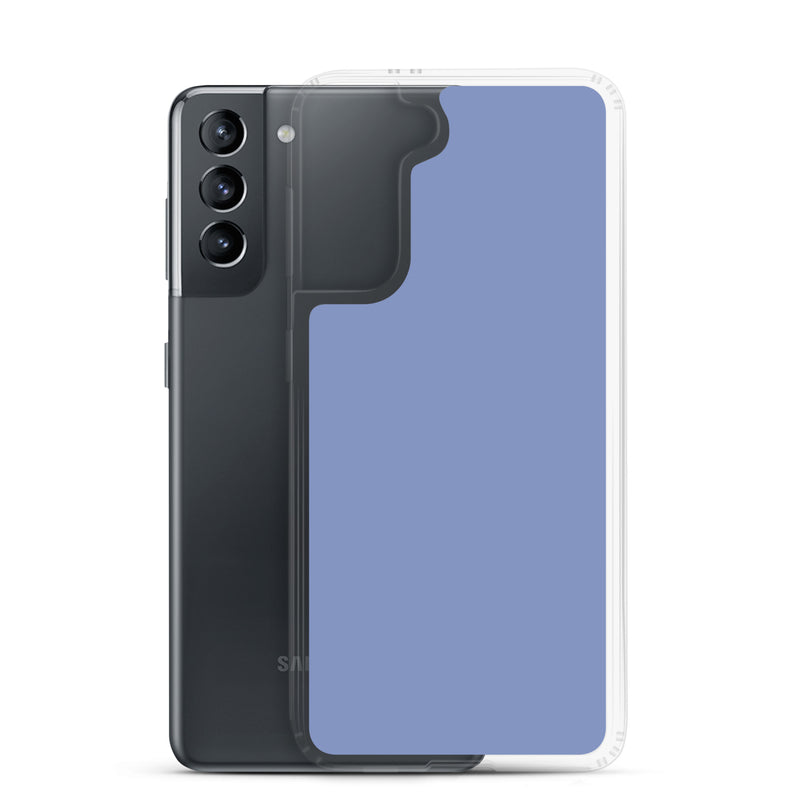 Load image into Gallery viewer, Wild Blue Samsung Clear Thin Case Plain Color CREATIVETECH