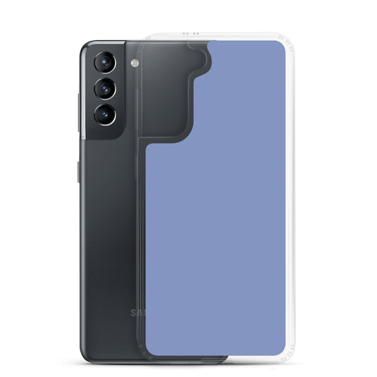 Wild Blue Samsung Clear Thin Case Plain Color CREATIVETECH