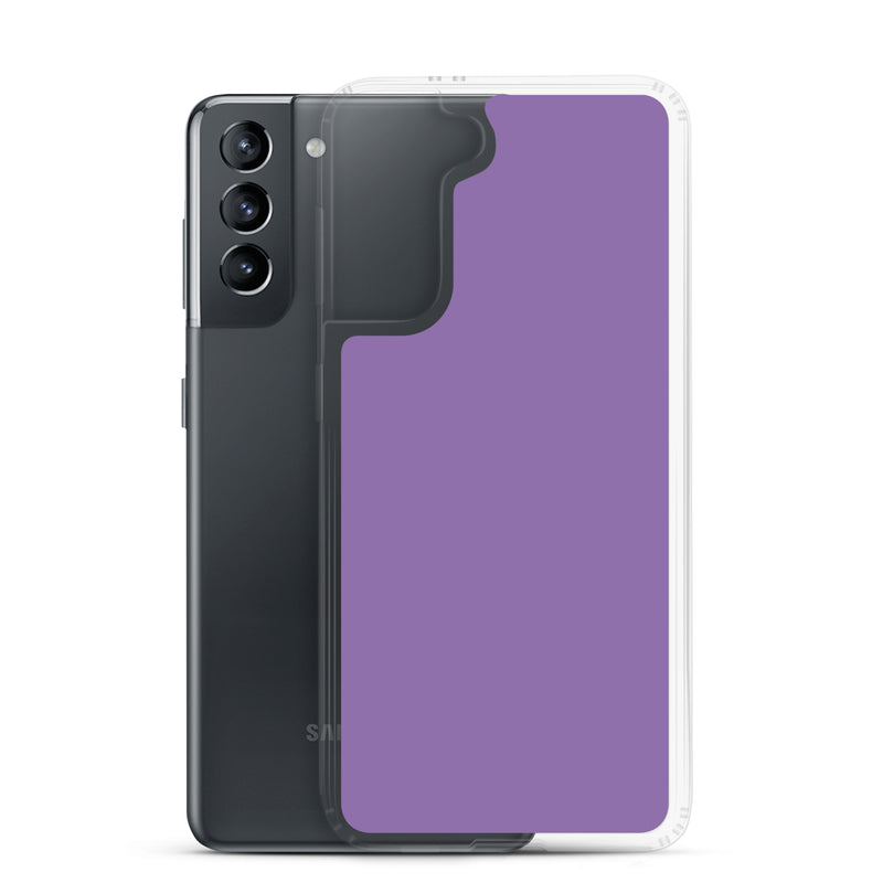 Load image into Gallery viewer, Ce Soir Violet Samsung Clear Thin Case Plain Color CREATIVETECH