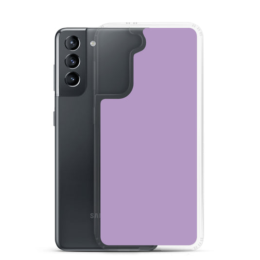 East Side Violet Blue Samsung Clear Thin Case Plain Color CREATIVETECH