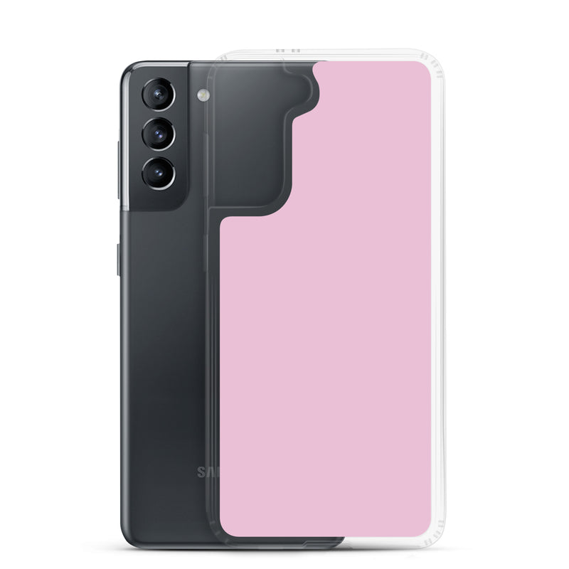 Load image into Gallery viewer, Twilight Pink Samsung Clear Thin Case Plain Color CREATIVETECH