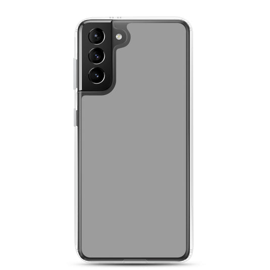 Nobel Grey Samsung Clear Thin Case Plain Color CREATIVETECH