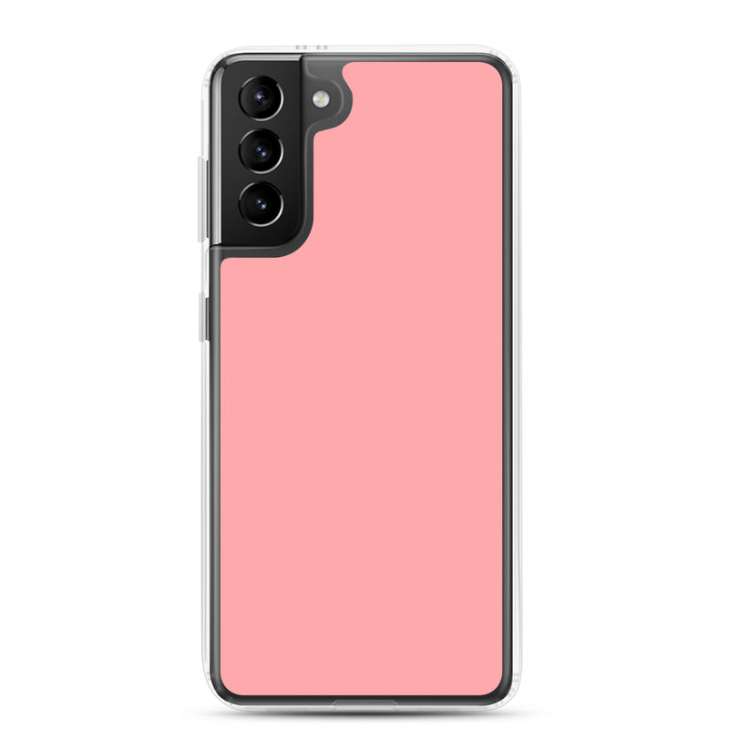 Load image into Gallery viewer, Wewak Red Samsung Clear Thin Case Plain Color CREATIVETECH