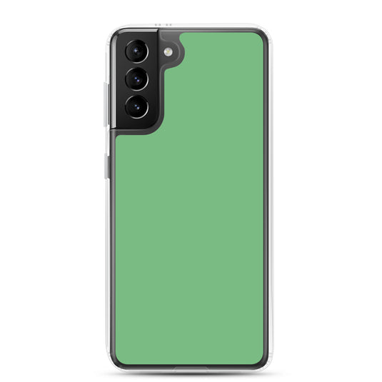 Bay Leaf Samsung Clear Thin Case Plain Color CREATIVETECH