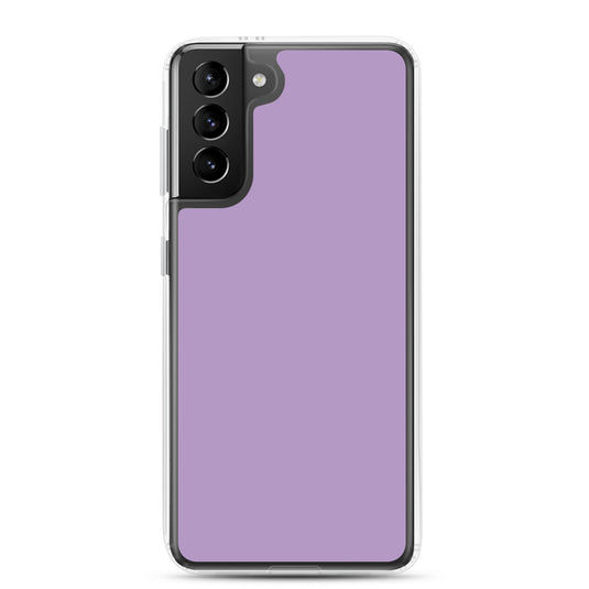 East Side Violet Blue Samsung Clear Thin Case Plain Color CREATIVETECH