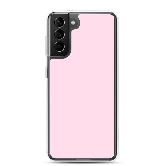 Piggy Pink Samsung Clear Thin Case Plain Color CREATIVETECH