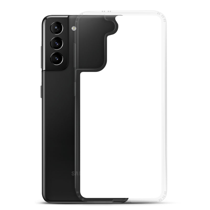 Load image into Gallery viewer, White Samsung Clear Case Plain Color CREATIVETECH