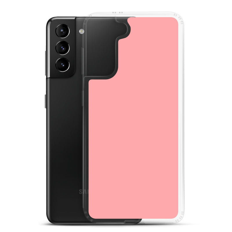 Load image into Gallery viewer, Wewak Red Samsung Clear Thin Case Plain Color CREATIVETECH