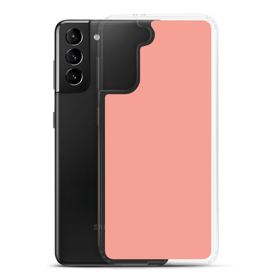 Mona Lisa Red Samsung Clear Thin Case Plain Color CREATIVETECH