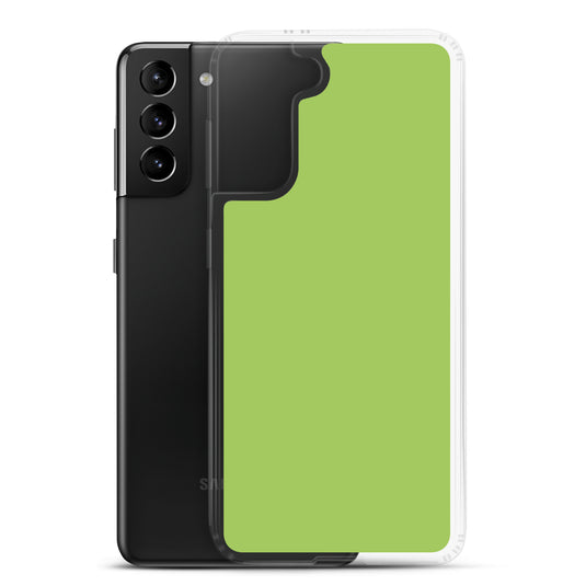 Conifer Green Samsung Clear Thin Case Plain Color CREATIVETECH