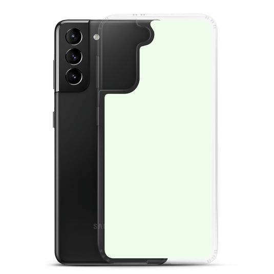 Honeydew Green Samsung Clear Thin Case Plain Color CREATIVETECH