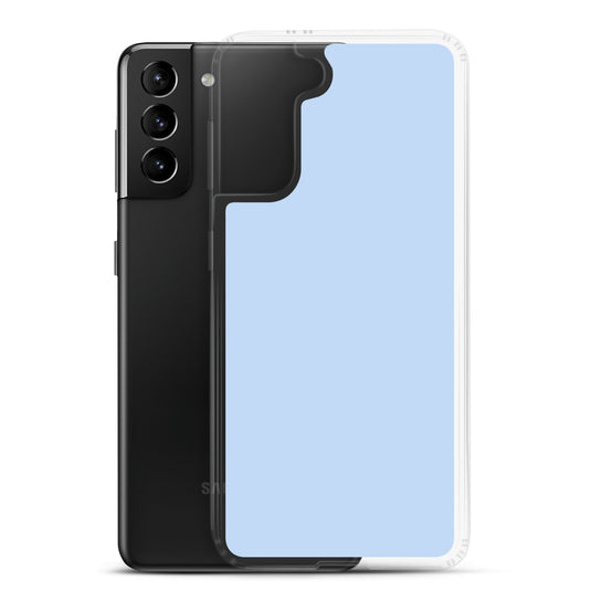 Hawkes Blue Samsung Clear Thin Case Plain Color CREATIVETECH