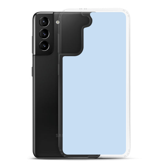 Pattens Blue Samsung Clear Thin Case Plain Color CREATIVETECH