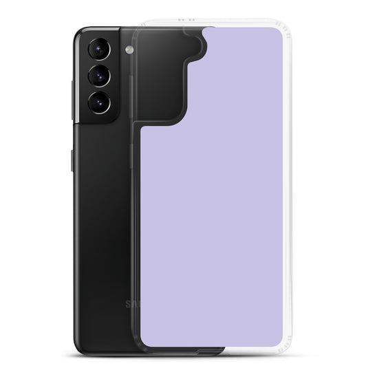 Melrose Purple Samsung Clear Thin Case Plain Color CREATIVETECH