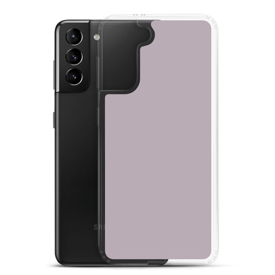 Lily Pink Samsung Clear Thin Case Plain Color CREATIVETECH