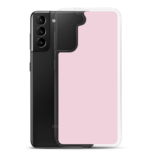 Lace Pink Samsung Clear Thin Case Plain Color CREATIVETECH