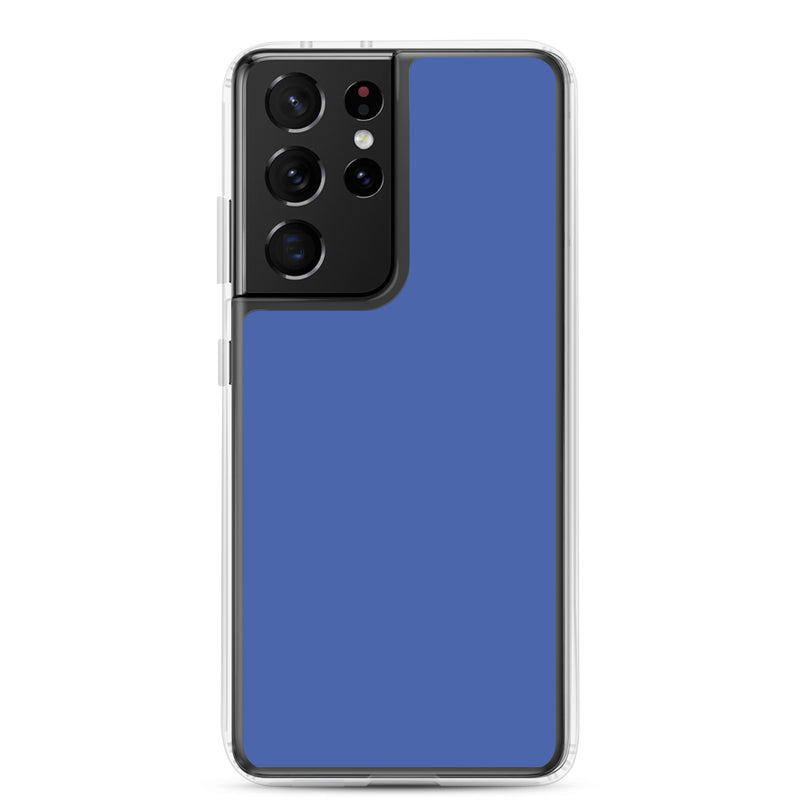 Load image into Gallery viewer, Mariner Blue Samsung Clear Thin Case Plain Color CREATIVETECH