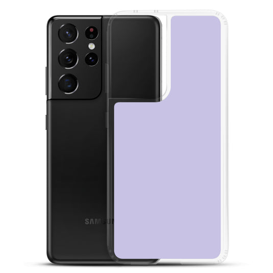 Melrose Purple Samsung Clear Thin Case Plain Color CREATIVETECH