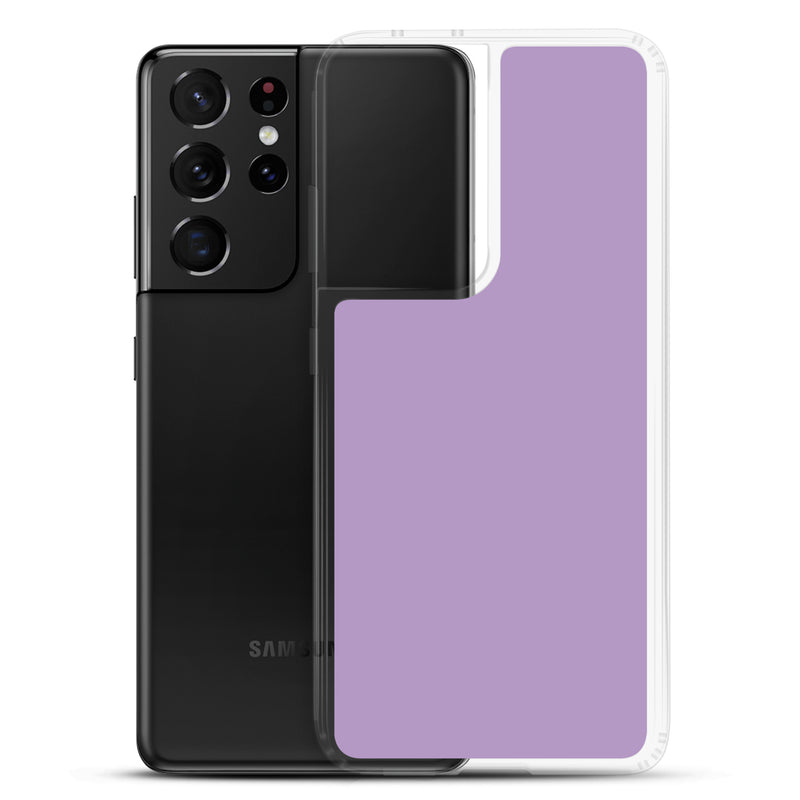 Load image into Gallery viewer, East Side Violet Blue Samsung Clear Thin Case Plain Color CREATIVETECH