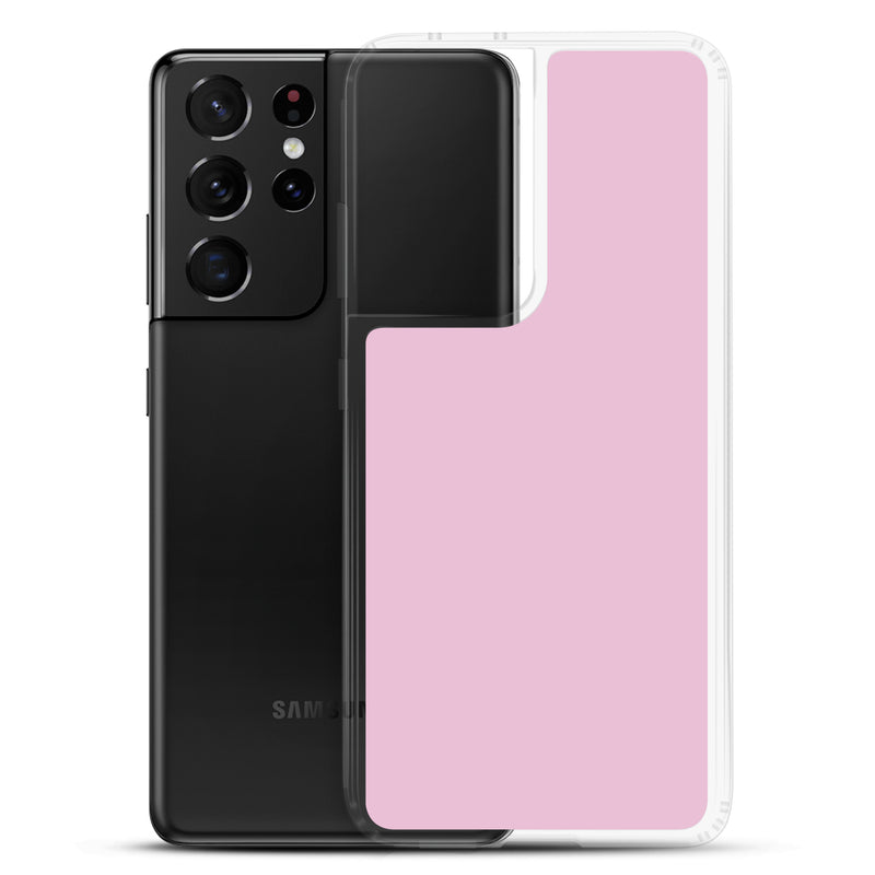 Load image into Gallery viewer, Twilight Pink Samsung Clear Thin Case Plain Color CREATIVETECH