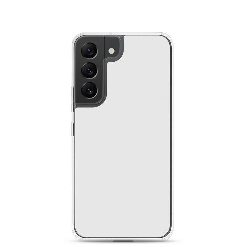 Load image into Gallery viewer, Light Grey Samsung Clear Thin Case Plain Color CREATIVETECH