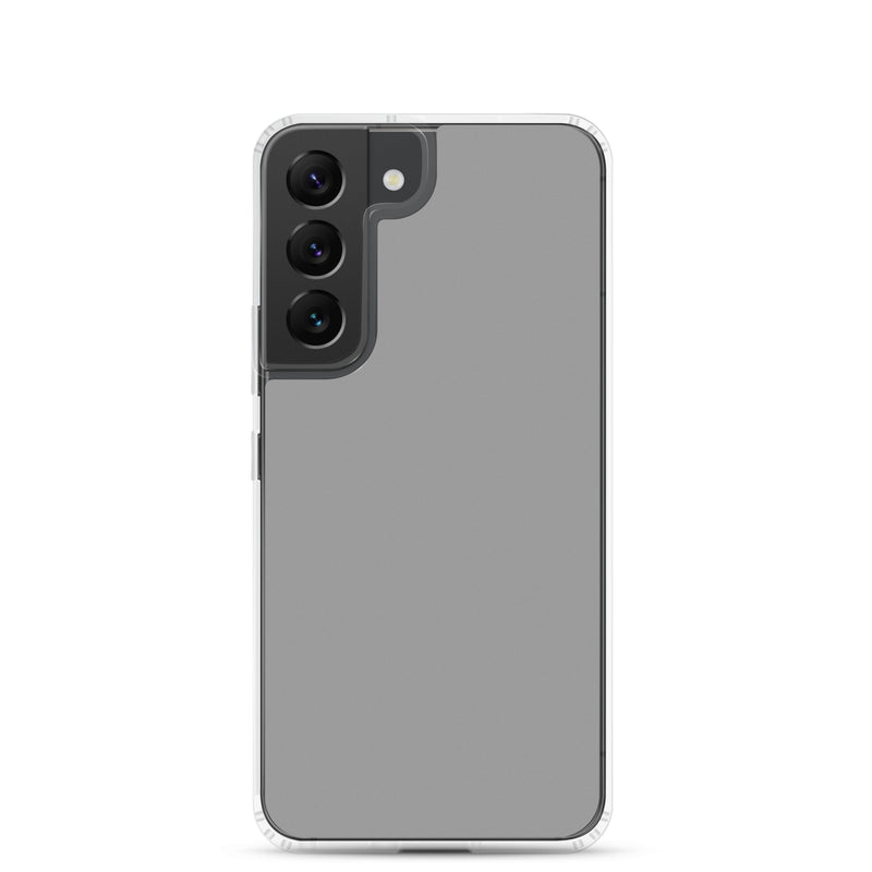 Load image into Gallery viewer, Nobel Grey Samsung Clear Thin Case Plain Color CREATIVETECH