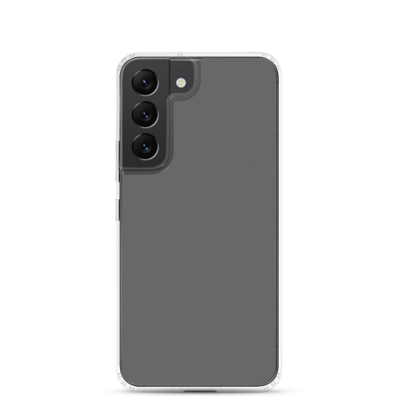 Load image into Gallery viewer, Zambezi Grey Samsung Clear Thin Case Plain Color CREATIVETECH
