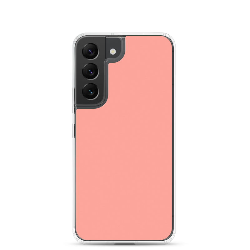Load image into Gallery viewer, Rose Bud Red Samsung Clear Thin Case Plain Color CREATIVETECH