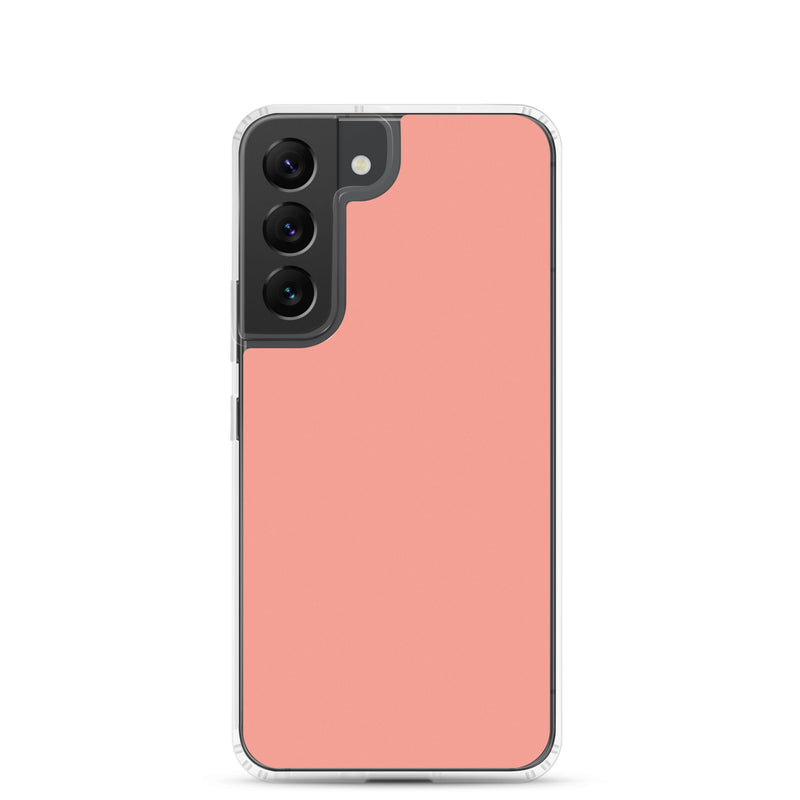 Load image into Gallery viewer, Mona Lisa Red Samsung Clear Thin Case Plain Color CREATIVETECH