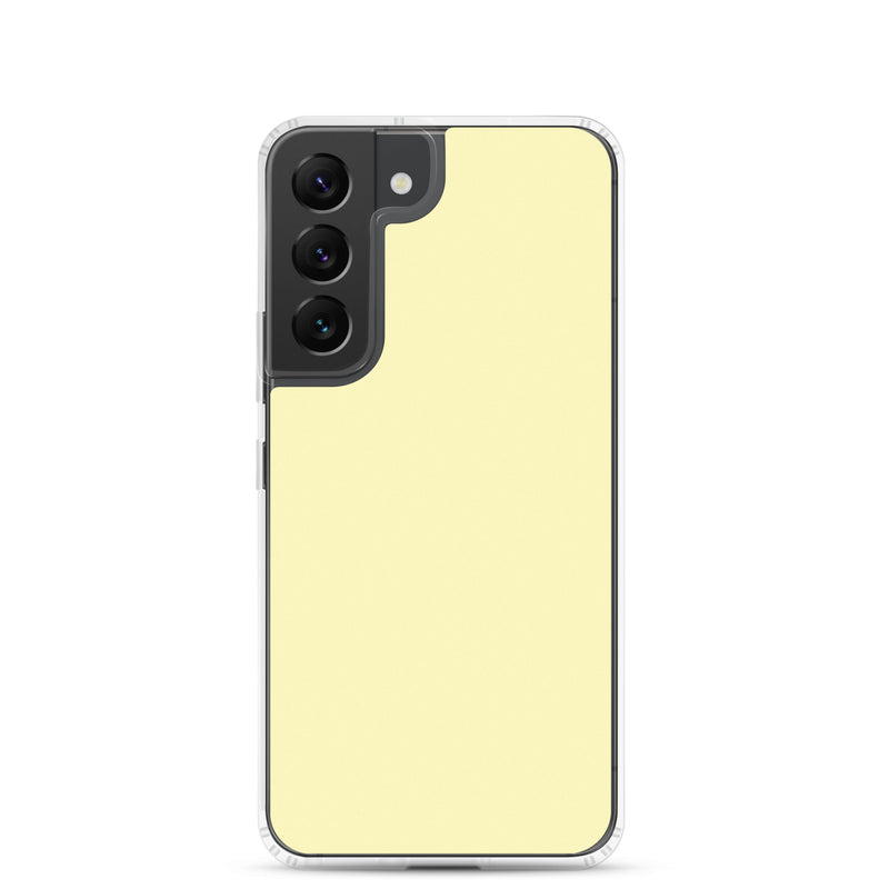 Load image into Gallery viewer, Cumulus Yellow Samsung Clear Thin Case Plain Color CREATIVETECH